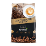 Optitect Arabica Microground Coffee 3-in-1 (24 Stick Packs) – Sugar-Free Instant Mix